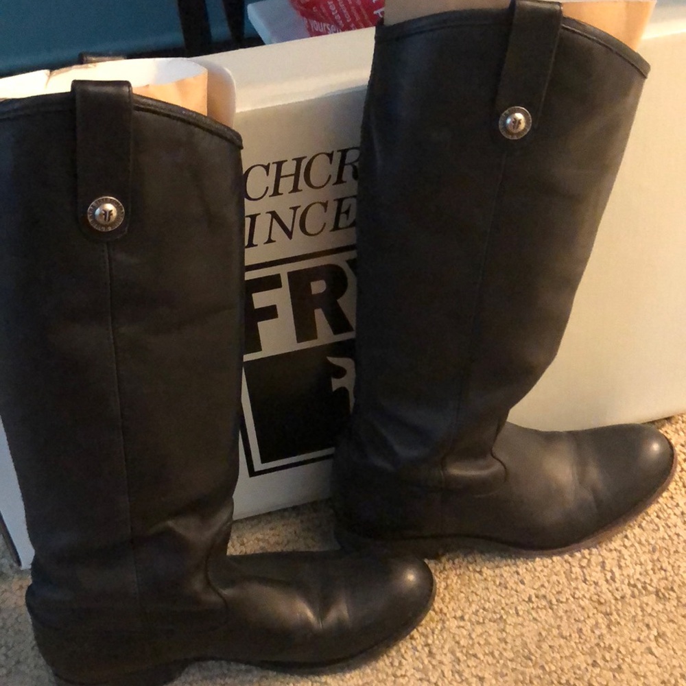 Frye Melissa button boots